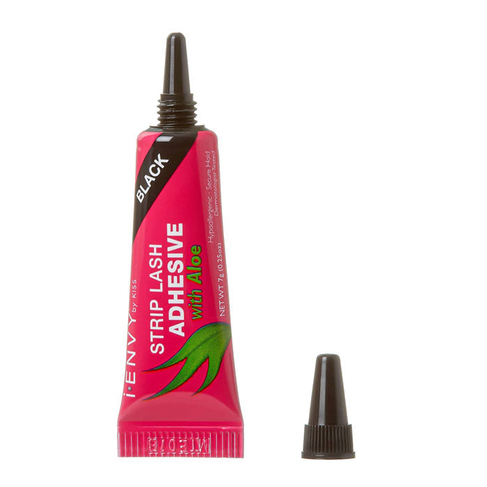 Kiss Aloe Infused Strip Lash Glue - BLACK