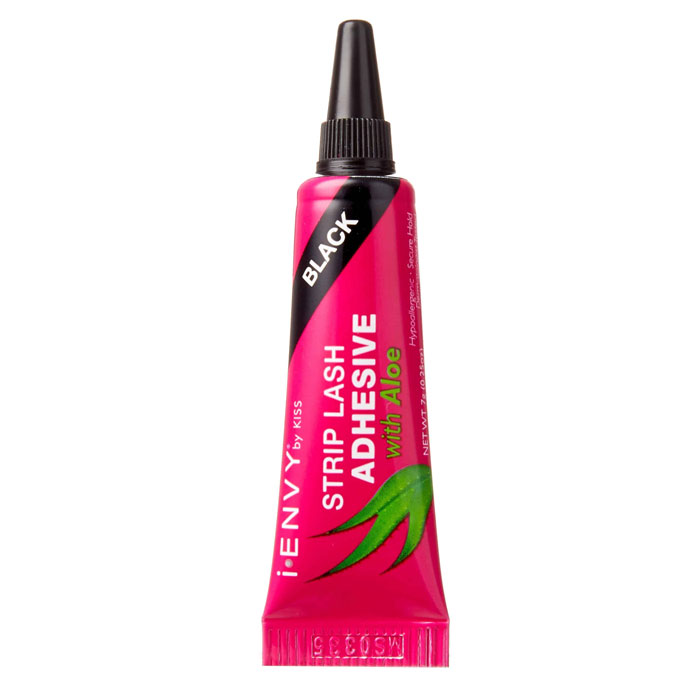 Kiss Aloe Infused Strip Lash Glue - BLACK