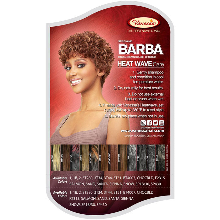 Vanessa Fashion Full Wig - BARBA