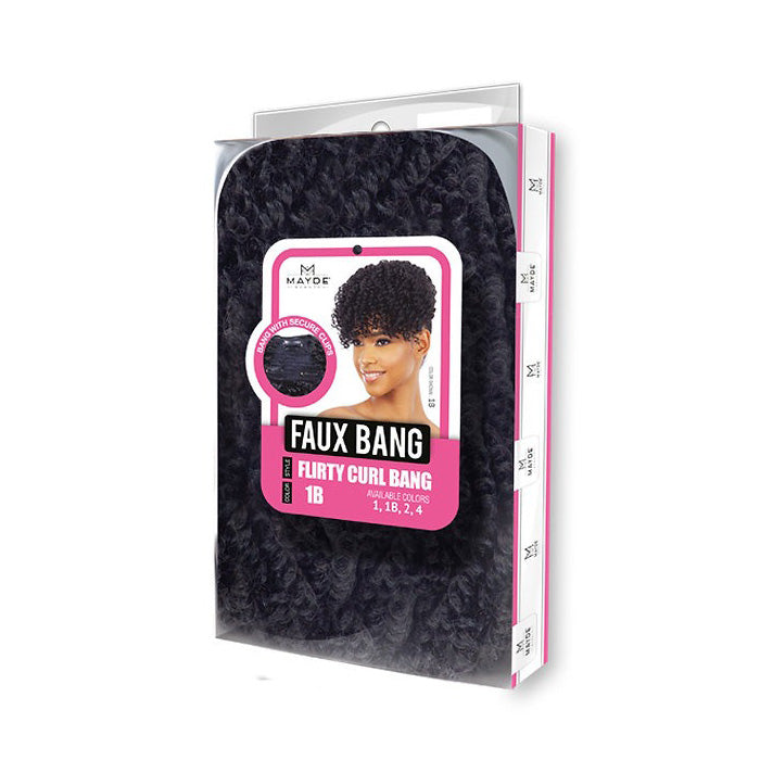 Mayde Beauty Faux Bang - FLIRTY CURL BANG