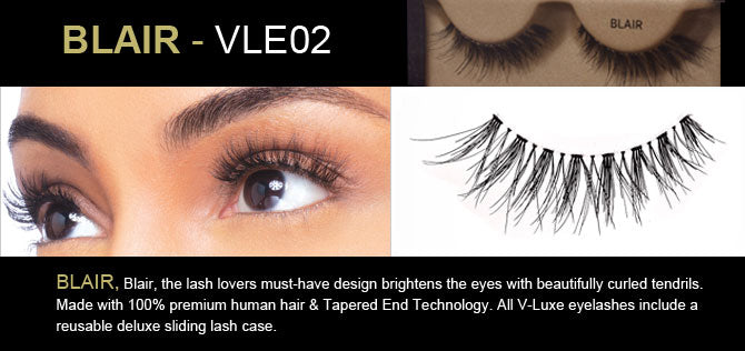 Ienvy 100% Virgin Remy Hair Eyelash VLUXE