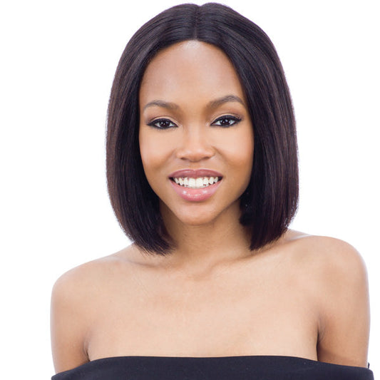 Mayde Beauty Human Hair 5" Lace and Lace Front Wig - BLUNT BOB