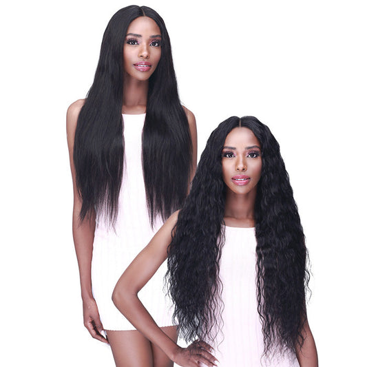 Bobbi Boss Bundle 100% Unprocessed Wet & Wavy Lace Part Closure - WW SPANISH WAVE 12"