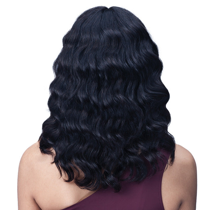 Bobbi Boss 100% Unprocessed Remy HD Lace Bundle Hair Wig - LOOSE DEEP 16"