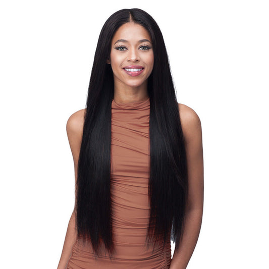 Bobbi Boss 100% Unprocessed Remy HD Lace Bundle Hair Wig -STRAIGHT 24"
