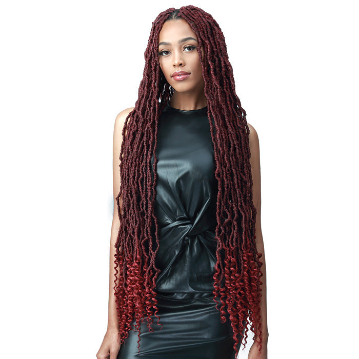 Bobbi Boss Pre-Looped Crochet Braid NU LOCS - CURLY TIPS 36" 2X
