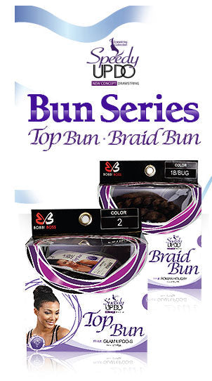 Bobbi Boss Speedy Up Do Braid Bun ROMAN HOLIDAY [D]