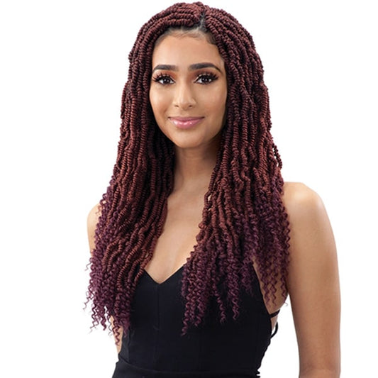Model Model Glance Pre-Looped Crochet Braid - 2X BOMB TWIST 18"