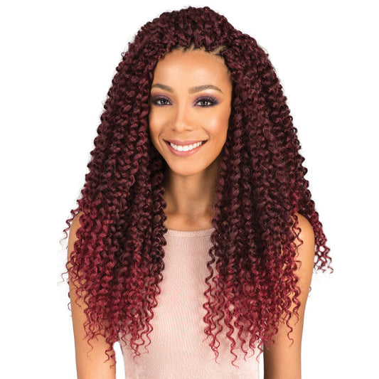 Bobbi Boss Pre-Looped Crochet Braid - BRAZILIAN WATER WAVE 22"