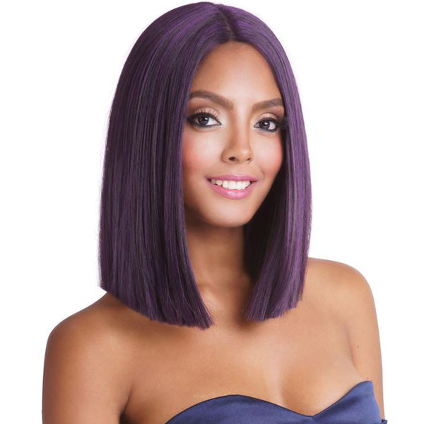 Mane Concept Brown Sugar Human Hair StyleMix Middle Lace Part Wig - BS134