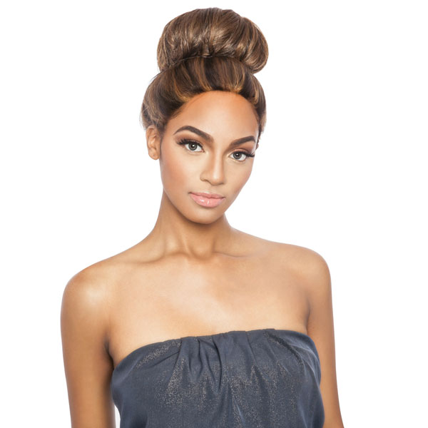 Brown Sugar Human Hair Mix Whole Lace Front Wig BS408