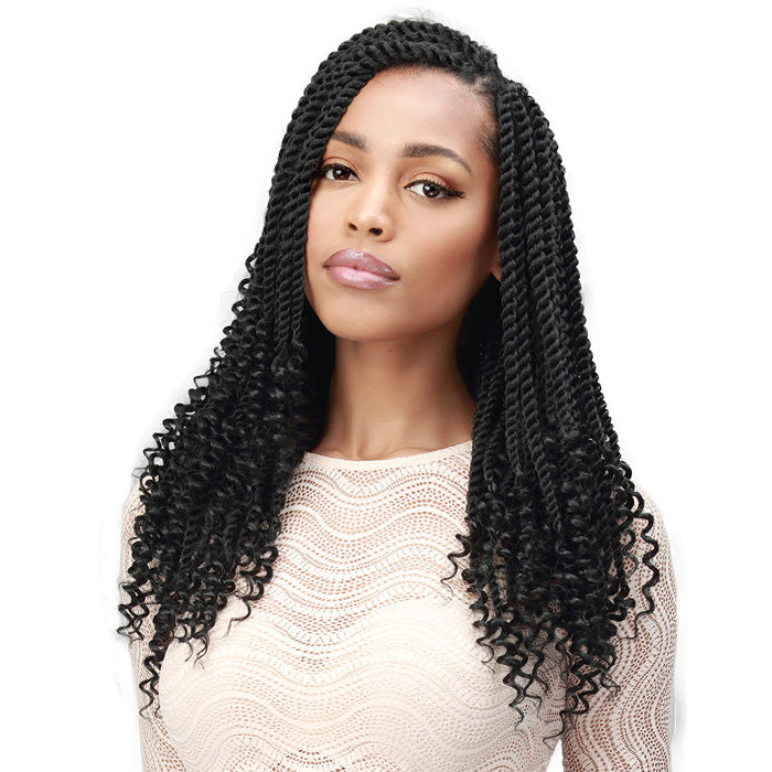 Bobbi Boss Crochet Braids - BOMBA SENEGAL TWIST CURLY TIPS 14" 2X