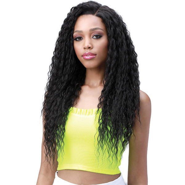 Bobbi Boss Human Hair Blend Miss Origin 13x6 Swiss Lace Frontal Wig - MOGLWBR26 BRAZILIAN WAVE 26