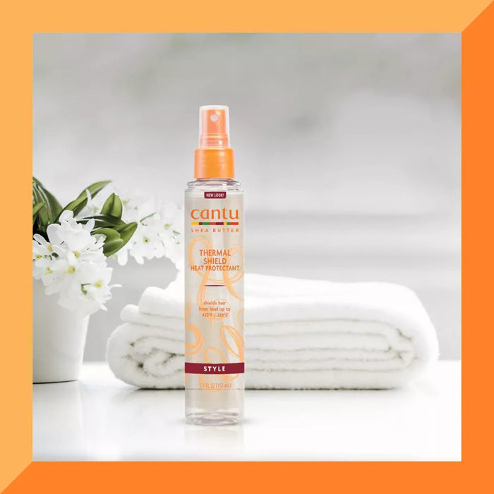 Cantu Shea Butter Thermal Shield Heat Protectant - STYLE 5.1 oz