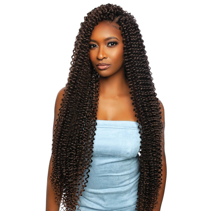 Mane Concept Afri Naptural Caribbean Bundle Crochet Braid - WATER WAVE 30"