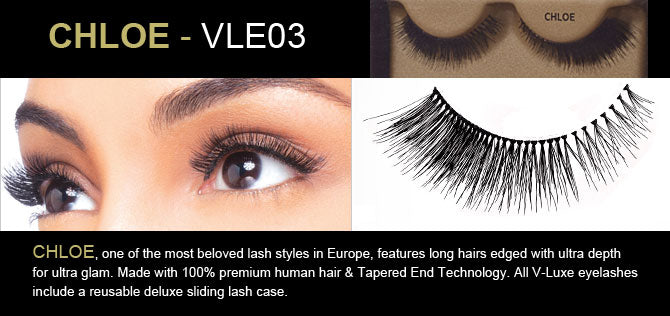 Ienvy 100% Virgin Remy Hair Eyelash VLUXE