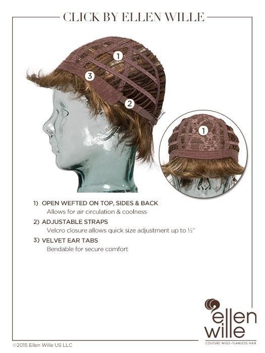 Click | Short Synthetic Wig (Basic Cap)
