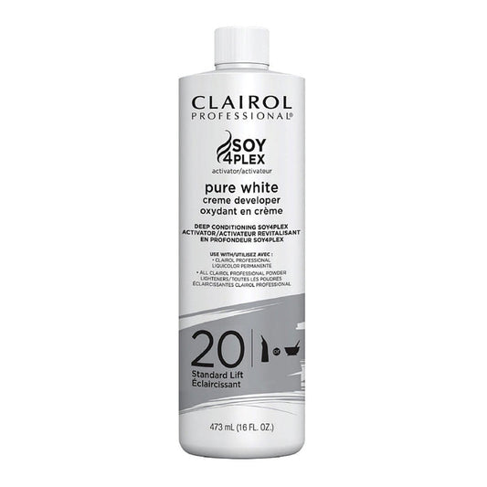 Clairol Soy4Plex Pure White Creme Developer 16 OZ