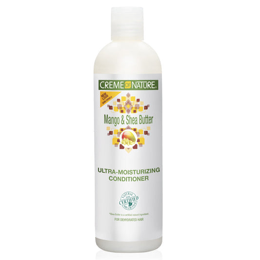 Creme of Nature Ultra-Moisturizing Conditioner For Dehydrated Hair - MANGO & SHEA BUTTER 12 oz