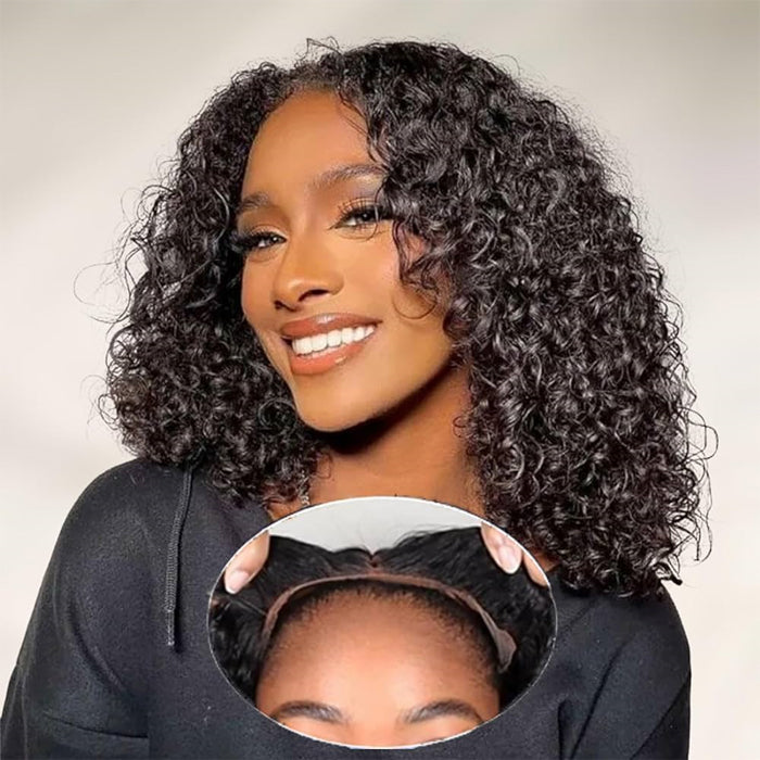 3 Wigs Set  | 13x4 Skinlike HD Lace Curly Wig & 8x5 Glueless Lace Curly Short Bob Wigs & Straight 5x5 HD Lace Short Bob Wig