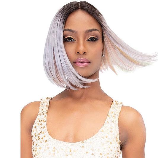 Janet Collection Color Me Deep Part Lace Wig - CUTE