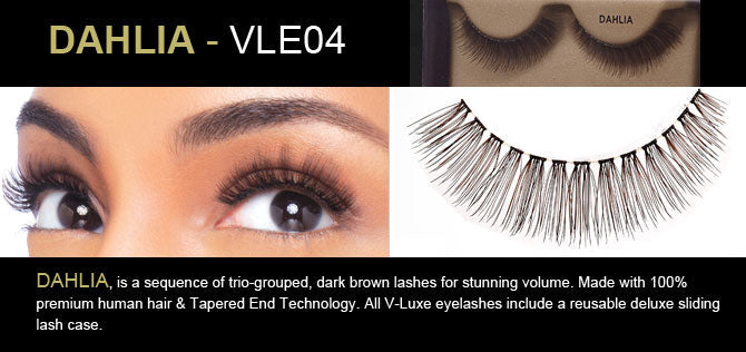 Ienvy 100% Virgin Remy Hair Eyelash VLUXE