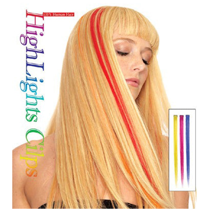 Lord & Cliff 100% Human Hair Clip-In - HIGHLIGHT STRAIGHT 18"