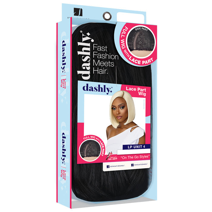 Sensationnel Dashly Synthetic Hair 4" Deep Part Lace Part Wig - LP UNIT 4