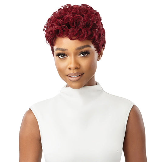Outre Premium Duby 100% Human Hair Clipper Cut Wig - RAVEN