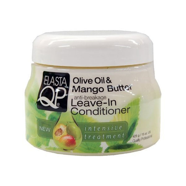 Elasta QP Olive Oil & Mango Butter Leave in Conditioner 15 oz