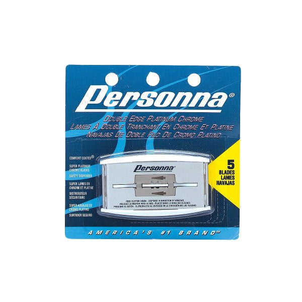 Personna Double Edge Blades -Platinum Chrome