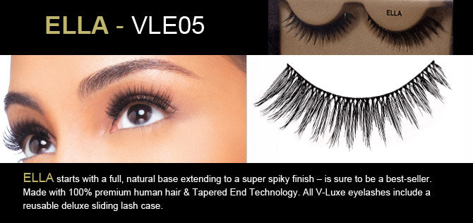 Ienvy 100% Virgin Remy Hair Eyelash VLUXE
