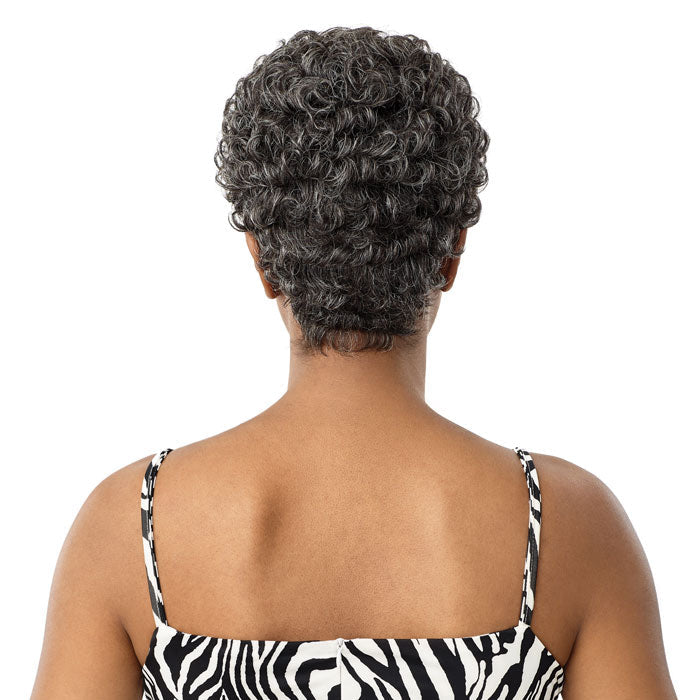 Outre Fab & Fly Gray Glamour 100% Human Hair Wig - HH-DINA