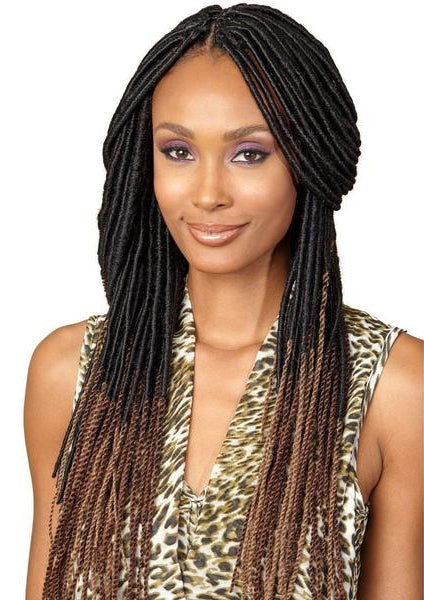 Bobbi Boss African Roots Braid Collection Crochet Braid SENEGAL FAUX & LOCS TWIST