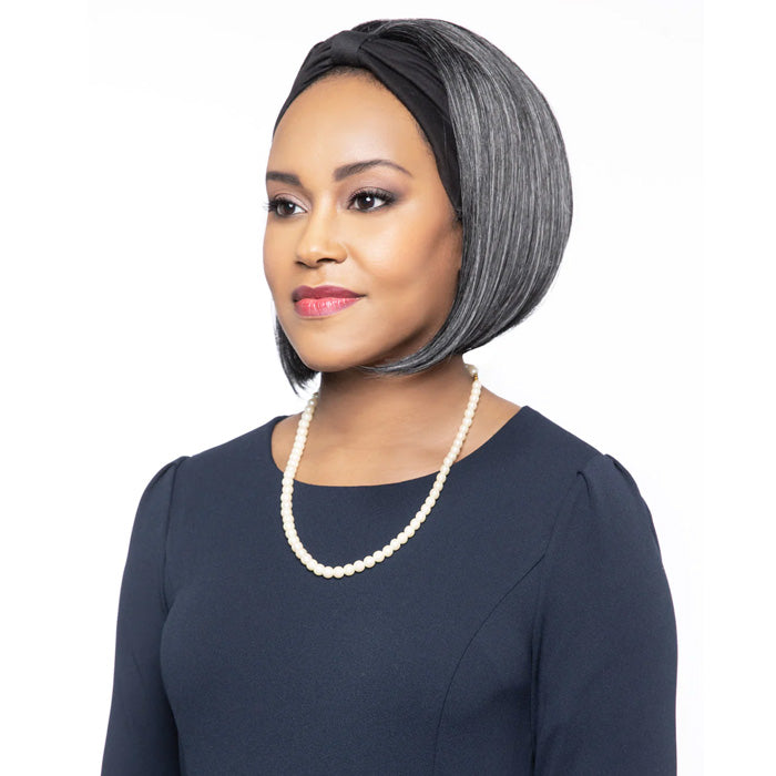 Foxy Silver Head Band Wig - ANNY