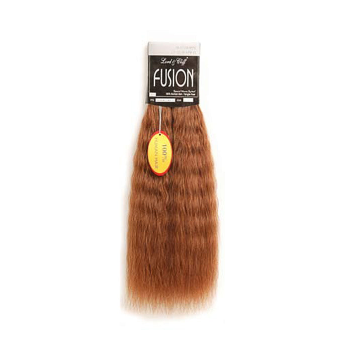 Lord & Cliff Fusion Glue Tip 100% Remy Human Hair Extension - WET & WAVE 16"