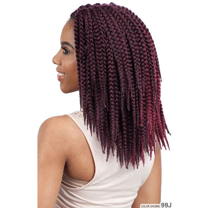 Model Model Glance Pre-Looped Crochet Braid - MEGA BOX BRAID 10"