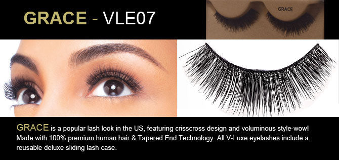 Ienvy 100% Virgin Remy Hair Eyelash VLUXE