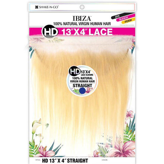 Shake N Go 100% Virgin Human Hair 13X4 HD Lace Closure - STRAIGHT 18