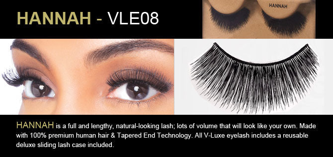 Ienvy 100% Virgin Remy Hair Eyelash VLUXE