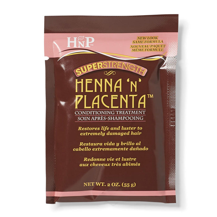 HNP Hask Henna 'N' Placenta Conditioning Treatment - SUPER STRENGTH 2 oz