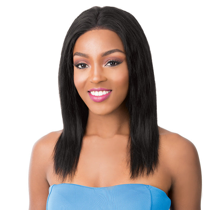 It's a Wig Human Hair Swiss Lace Front Wig WET N WAVY FRENCH DEEP WATER