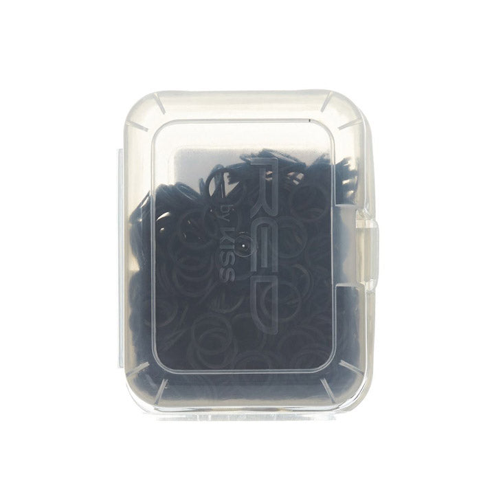 RED by Kiss Medium Ultra Elastic Rubber Bands in a Case (500/1000 pcs)