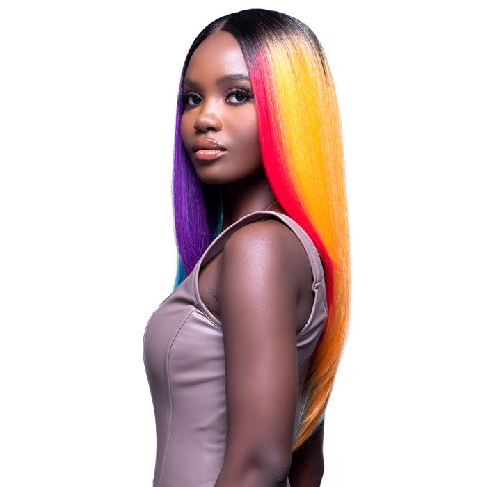 Laude & Co Human Hair Blend HD Lace Front Wig - WRENLEY