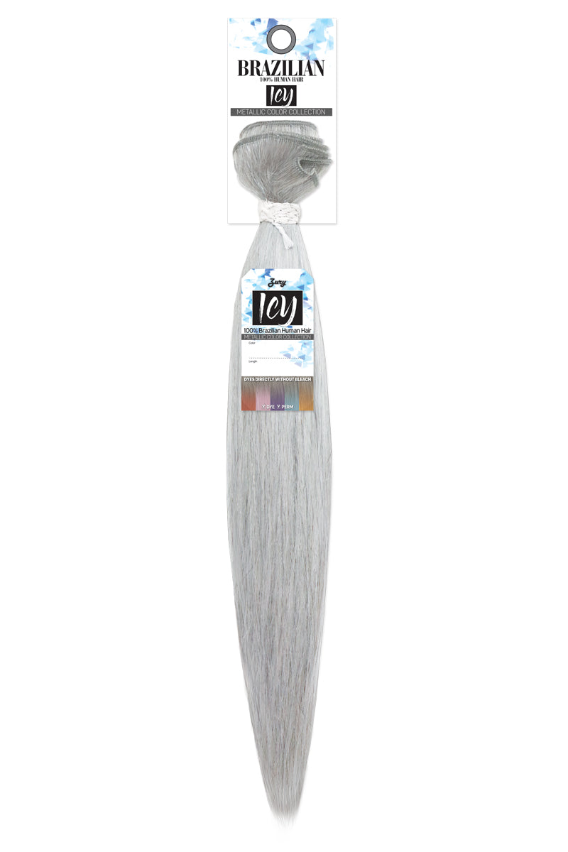 Zury Sis 100% Brazilian Human Hair Metallic Color Collection Weave 16"-18"