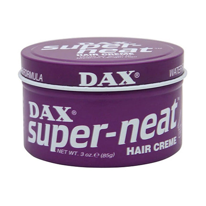 Dax Super Neat Water Rinseable Hair Creme 3 oz