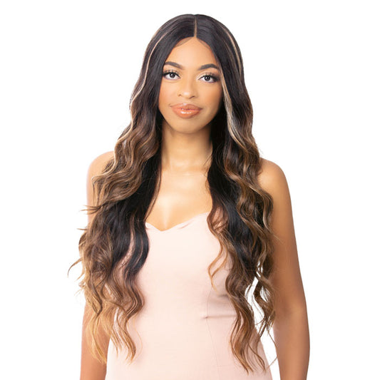 Nutique Illuze 100% Human Hair Blend HD Lace Wig - LONG LOOSE WAVE 30"