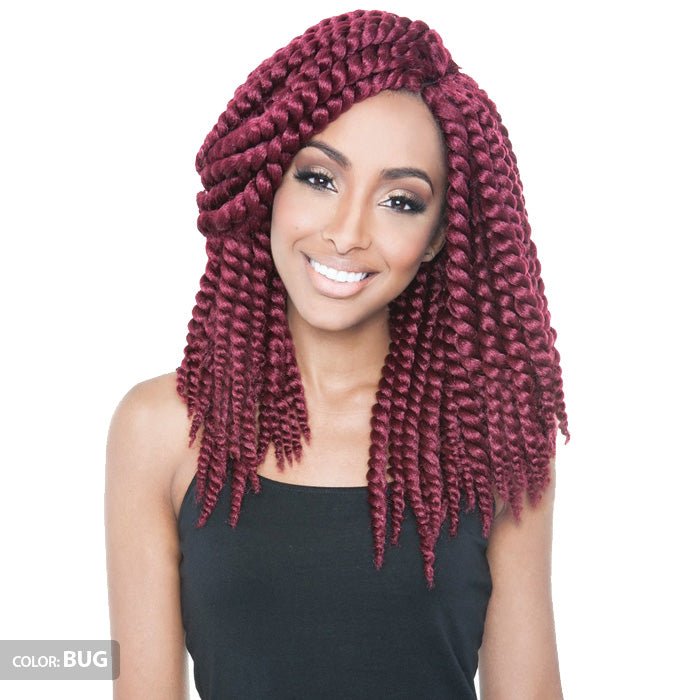 Mane Concept Isis Afri-Naptural Pre-Looped Crochet Braid - 2X SENEGAL BANTU TWIST 12"