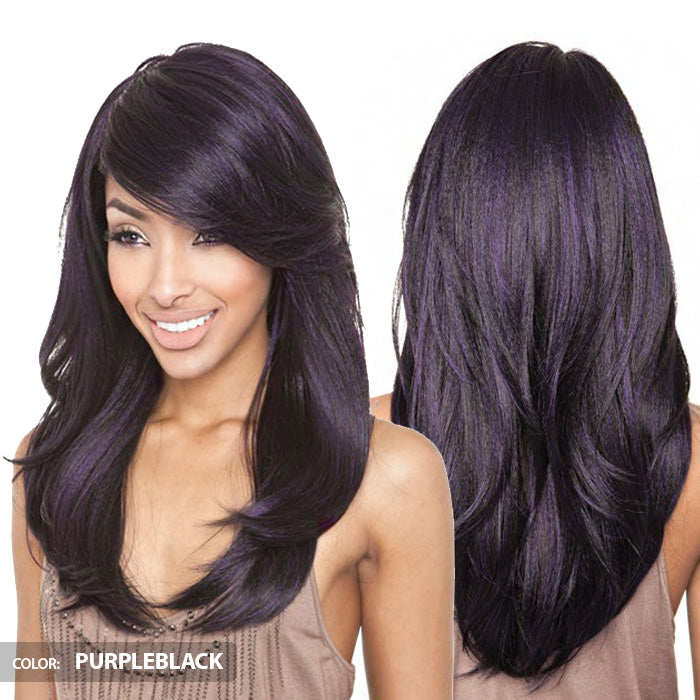 Mane Concept Isis Brown Sugar Human Hair Blend Full Wig - BS110