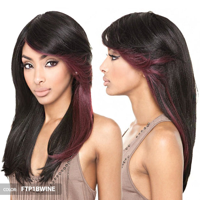 Mane Concept Isis Brown Sugar Human Hair Blend Full Wig - BS110